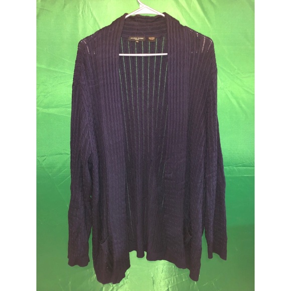 Jeanne Pierre Navy Cardigan - Picture 1 of 2